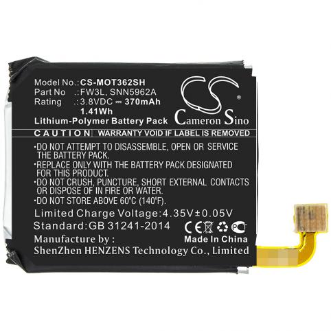 Bateria mirar motorola moto 360 2nd 2015