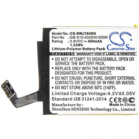 Bateria mirar sony smartwatch j18405
