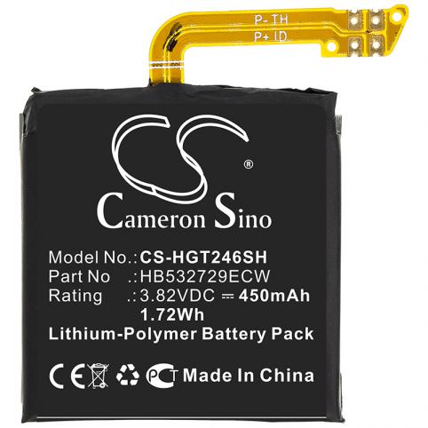 Batería para huawei hb532729ecw gt2 46mm