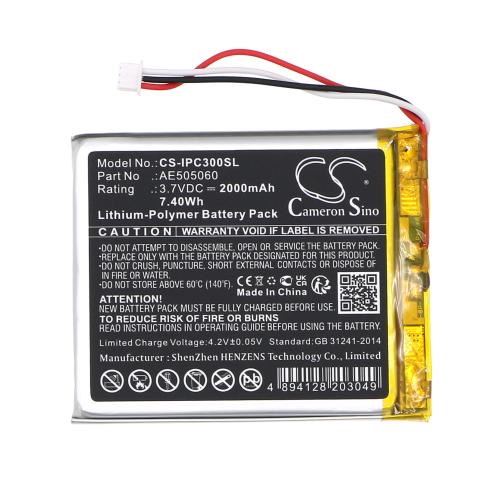 Bateria  ipod ae505060 classic 3rd