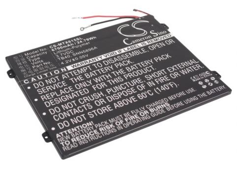 Batería para tableta motorola tb40 droid xyboard 10.1