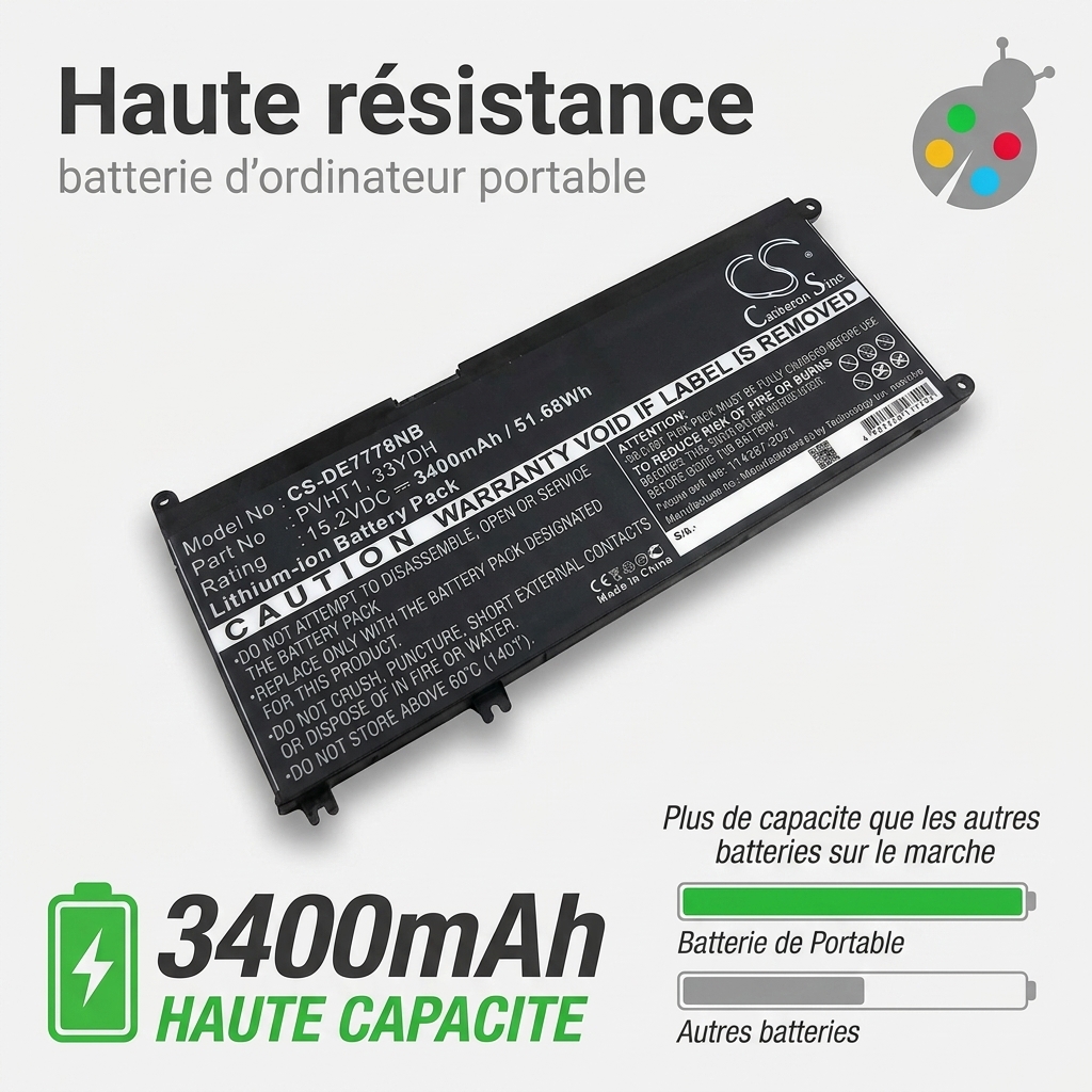 Bateria ordenador portatil y notebook dell latitude 3490