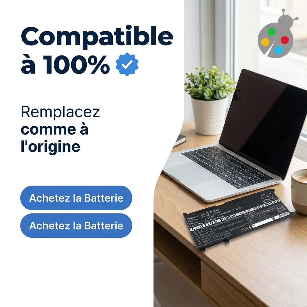 Bateria ordenador portatil y notebook dell latitude 3490