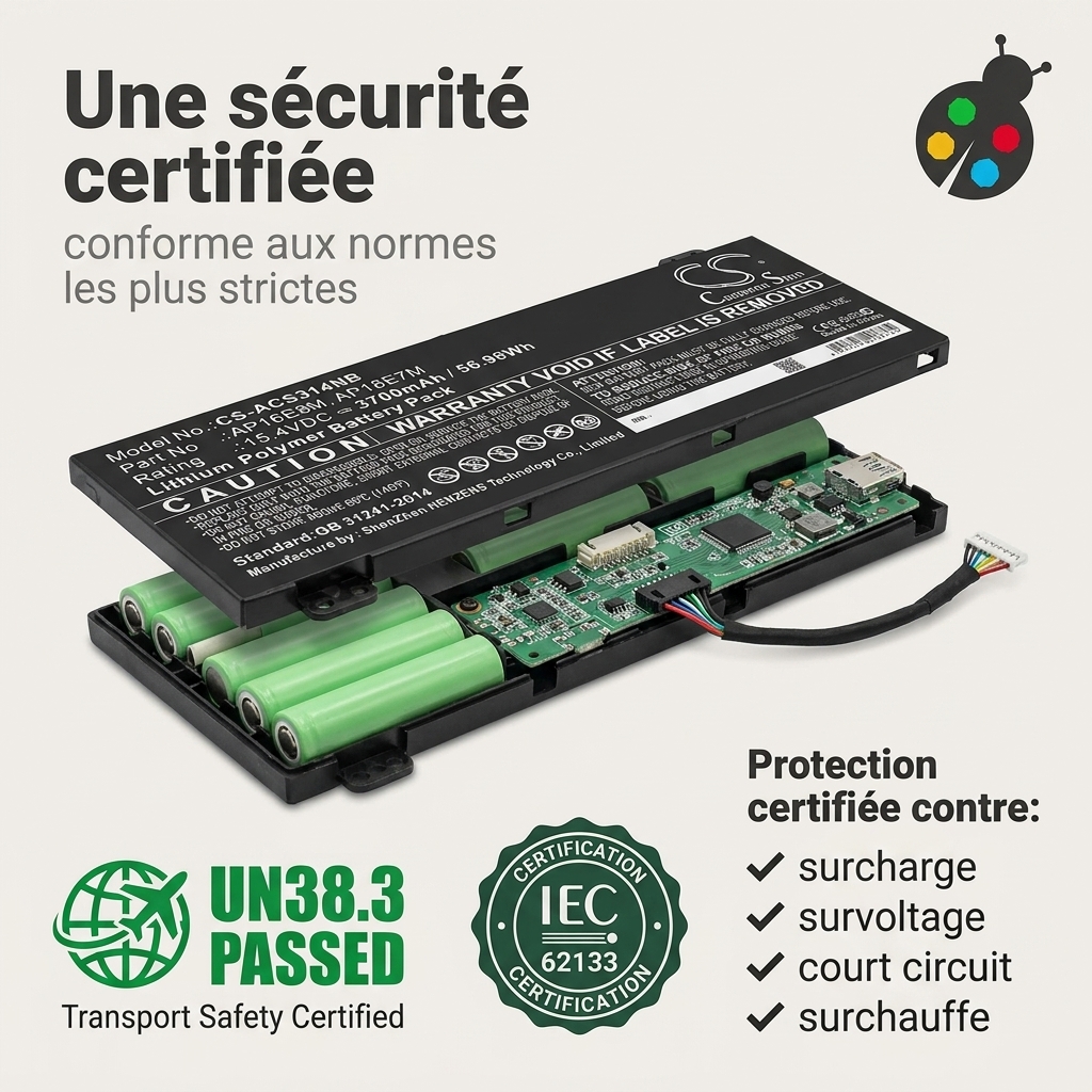 Bateria ordenador portatil y notebook acer nitro 5 an517 52