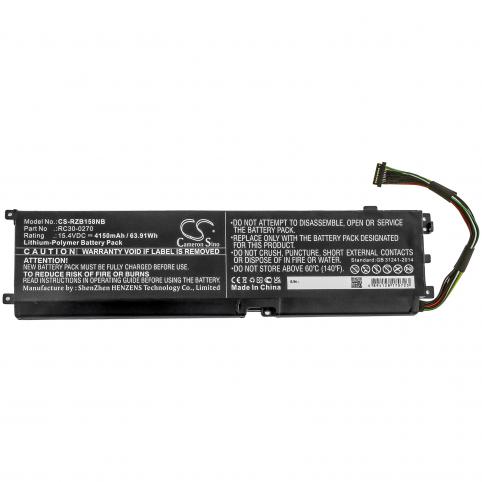 Batería para ordenador portatil y notebook razer blade 15 base