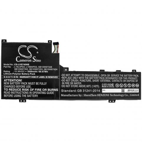 Batería para lenovo yoga s740 14