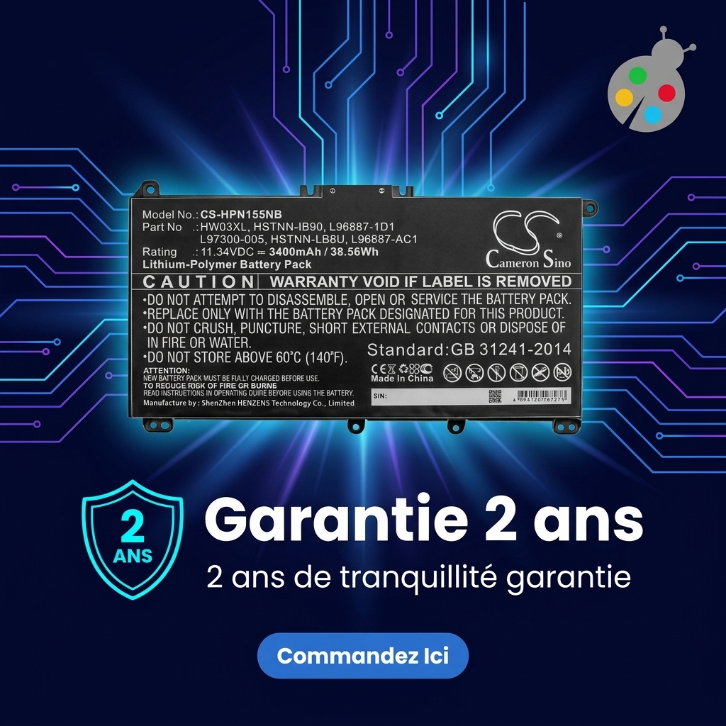 Bateria ordenador portatil y notebook hp pavilion 15 eg0000