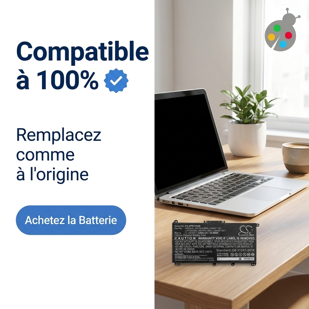 Bateria ordenador portatil y notebook hp pavilion 15 eg0000