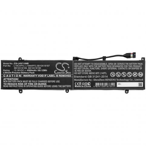 Batería para ordenador portatil y notebook lenovo yoga slim 7 15
