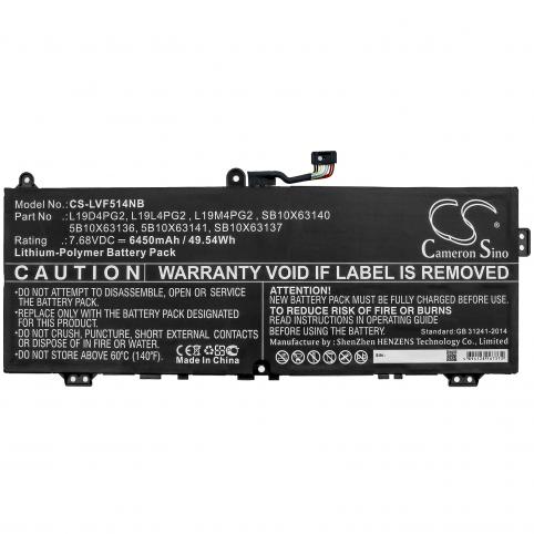 Bateria  lenovo 5b10x63141
