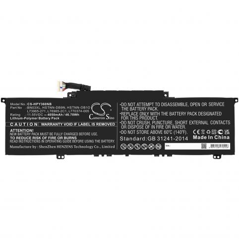 Batería para hp envy x360 13 ay0021nf