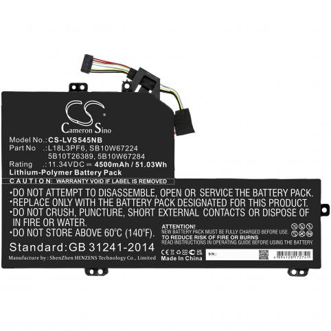 Bateria  lenovo l18l3pf6