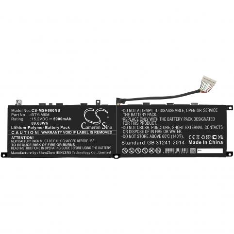 Bateria  msi bty m6m