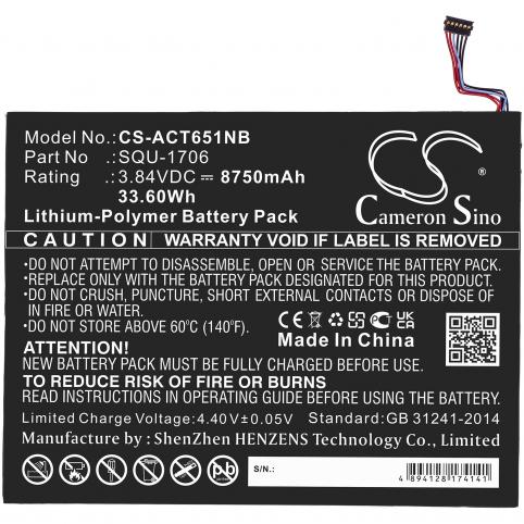 Bateria  acer squ 1706