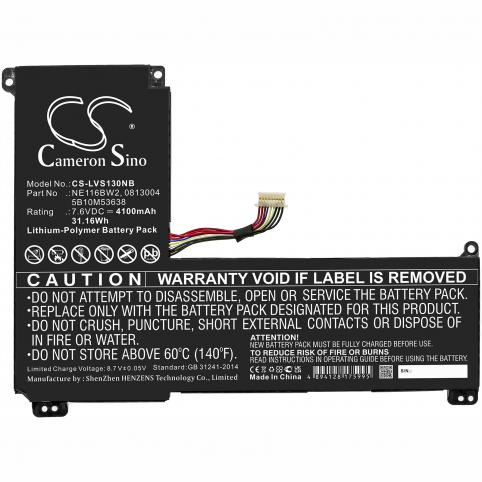Batería para lenovo ideapad 110s 11ibr 80wg00c9ge