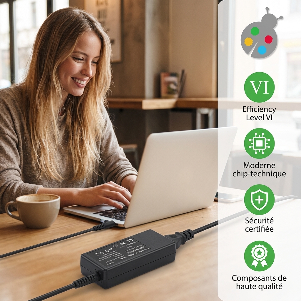 Cargador ordenador portatil y notebook hp  pavilion 15 bw0xx i3