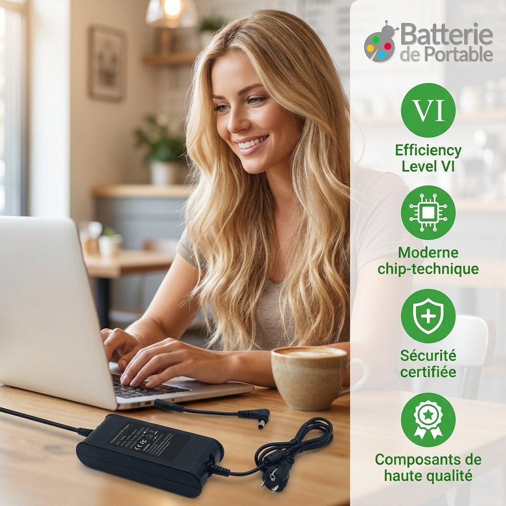 Cargador ordenador portatil y notebook dell latitude e5480