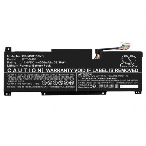 Bateria  msi 3icp6 71 74