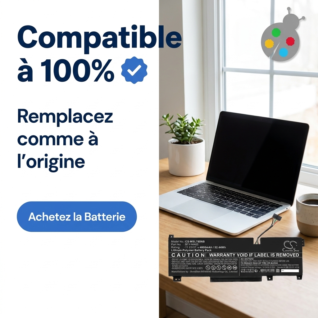 Bateria ordenador portatil y notebook msi katana gf76 11ue