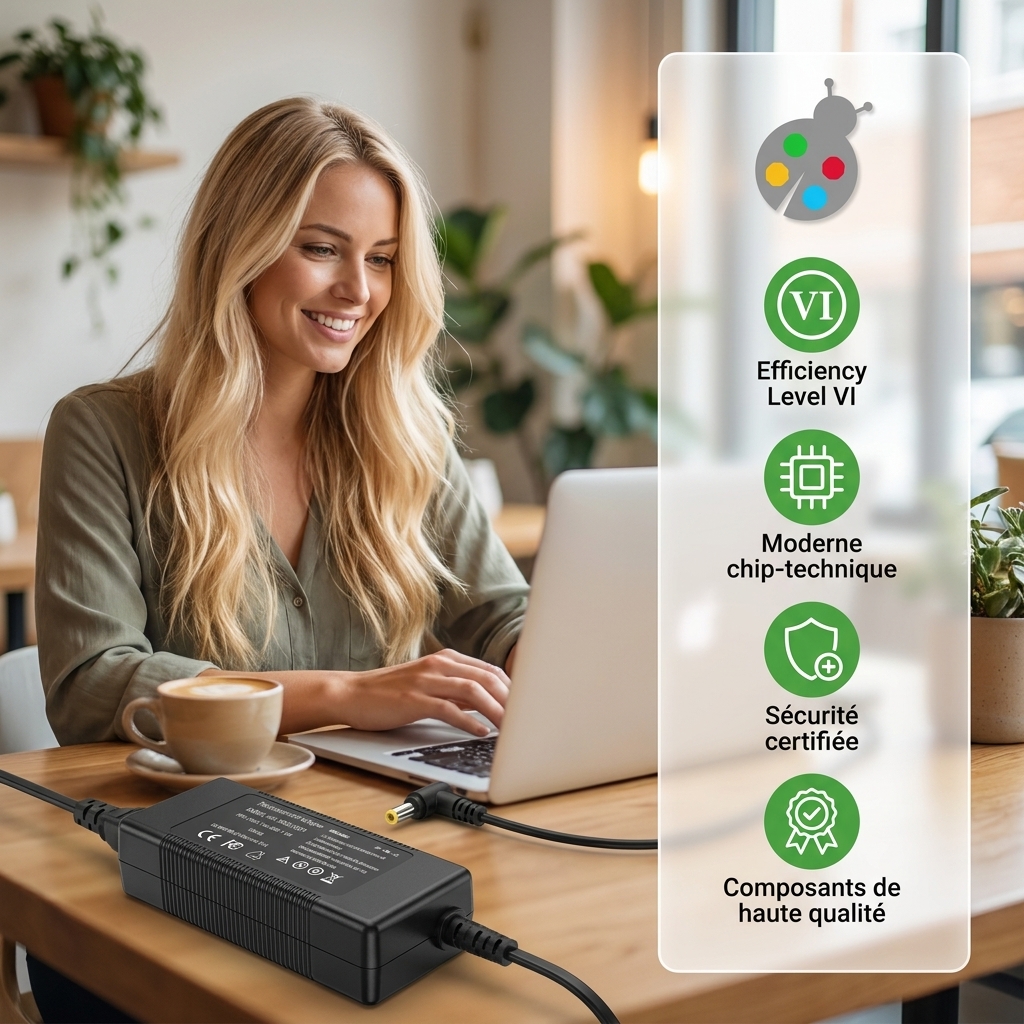 Cargador ordenador portatil y notebook lincplus p1