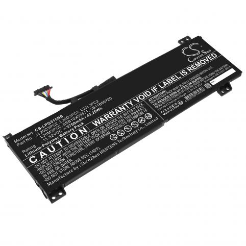 Batería para lenovo ideapad gaming 3 15ach6 82k200s9pg