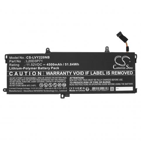 Bateria ordenador portatil y notebook lenovo thinkpad x13 yoga g2 20w8002xus