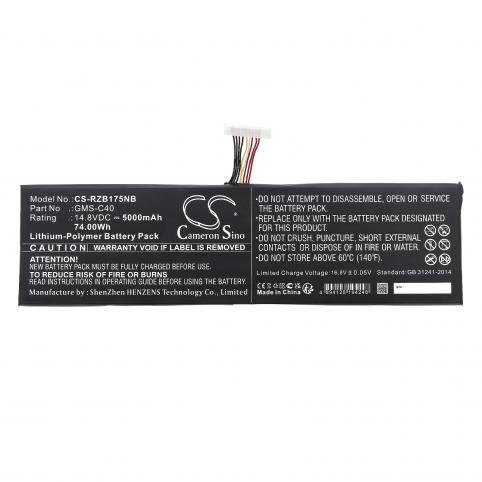 Bateria ordenador portatil y notebook razer blade pro 17