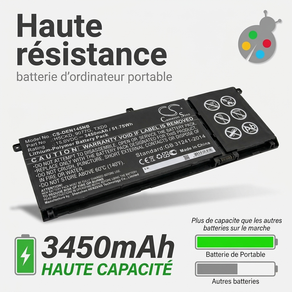 Bateria ordenador portatil y notebook dell latitude 3510