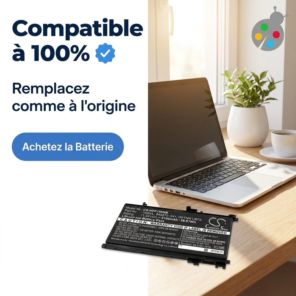 Bateria ordenador portatil y notebook hp omen 15 ax025nf