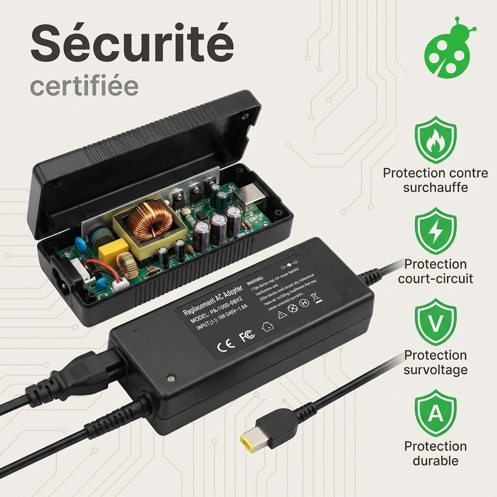 Cargador ordenador portatil y notebook lenovo thinkpad p15v gen 3