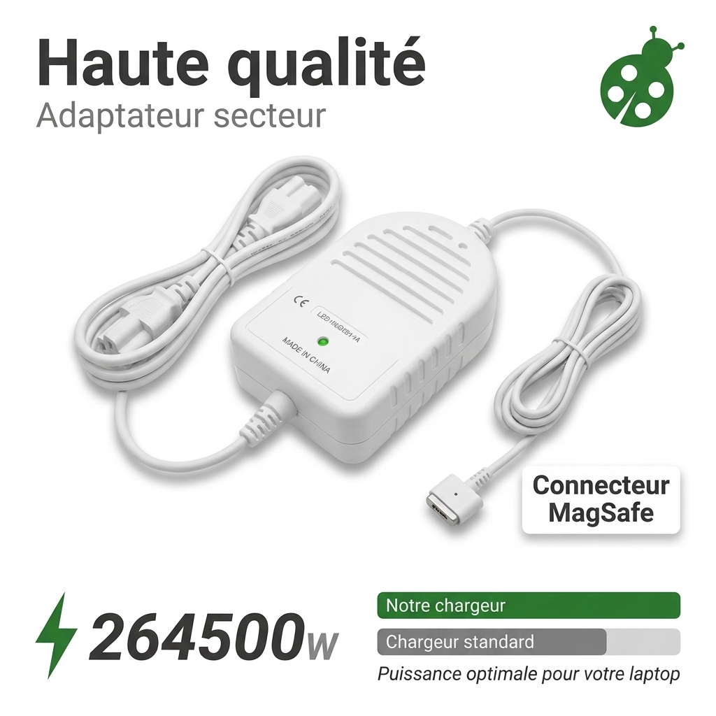Cargador ordenador portatil y notebook  macbook 13 mb062b/ a