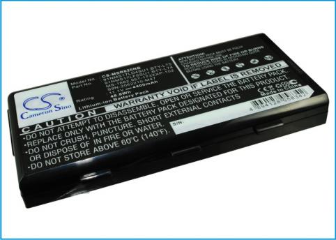 Bateria  msi haute capacitée bty-l74 bty-l75