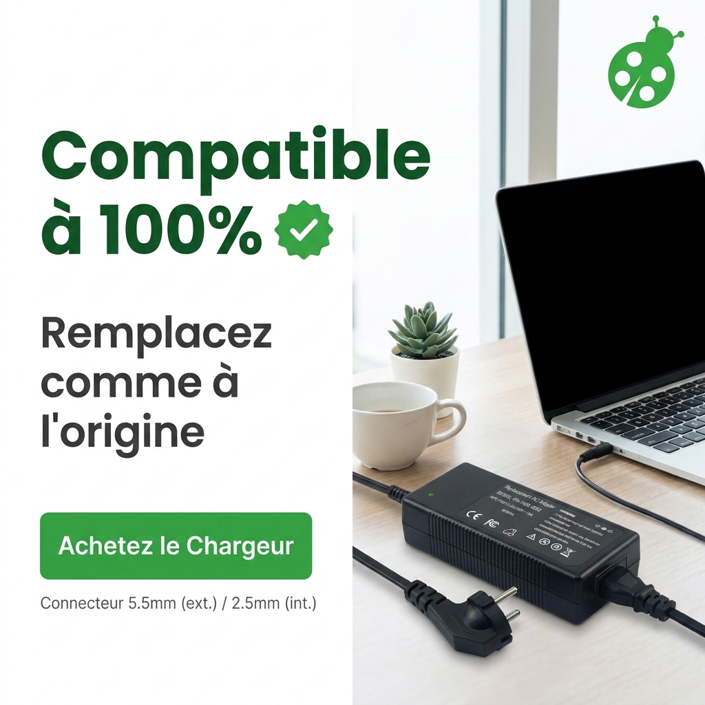 Cargador ordenador portatil y notebook clevo w650rb