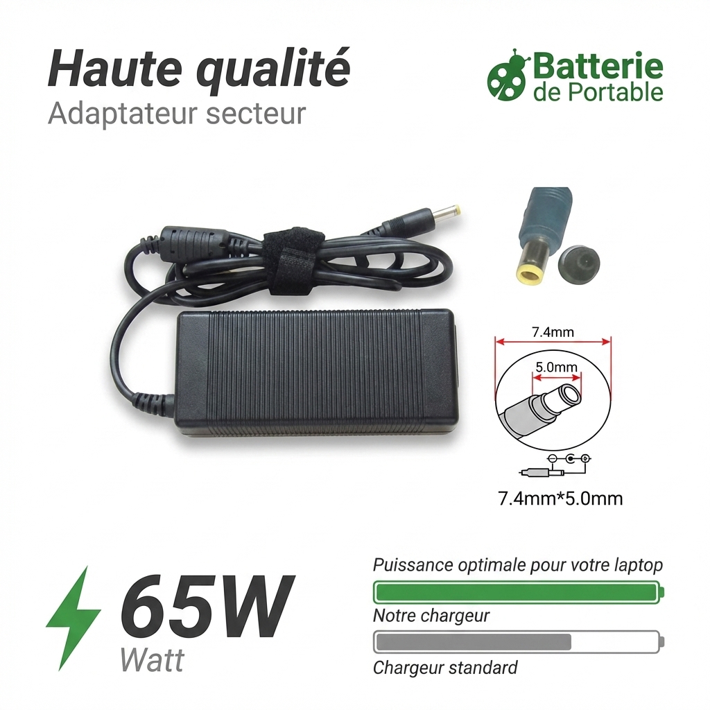 Cargador ordenador portatil y notebook hp  615