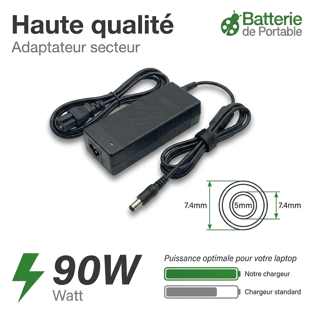 Cargador ordenador portatil y notebook hp  probook 6570b
