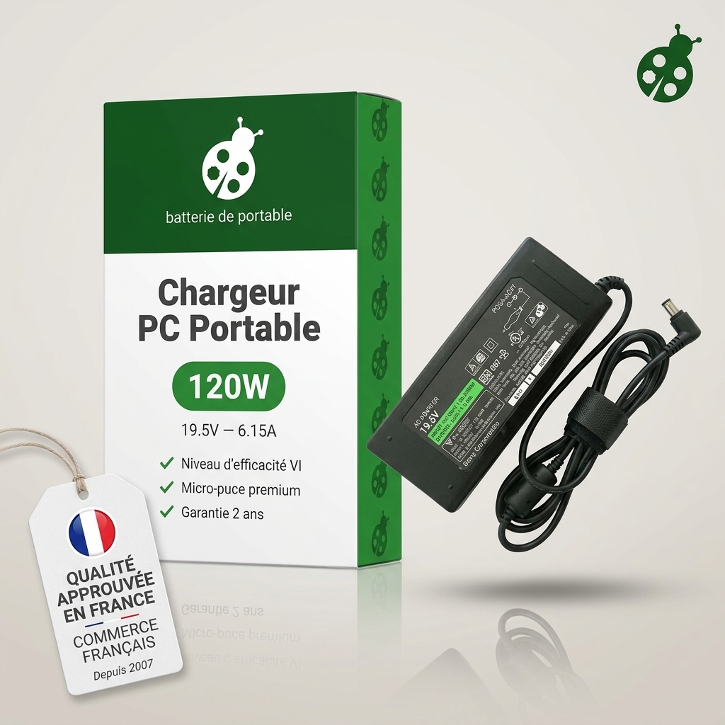 Cargador para ordenador portatil y notebook sony vaio pcg-8m1r