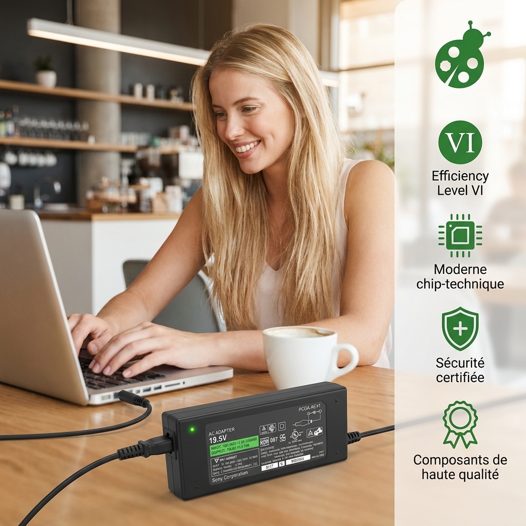 Cargador ordenador portatil y notebook sony vaio pcg frv30