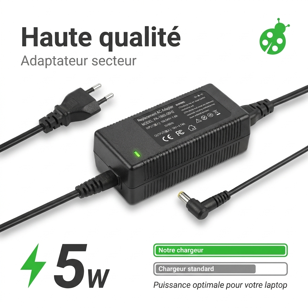 Cargador ordenador portatil y notebook hipro hp ow135f13