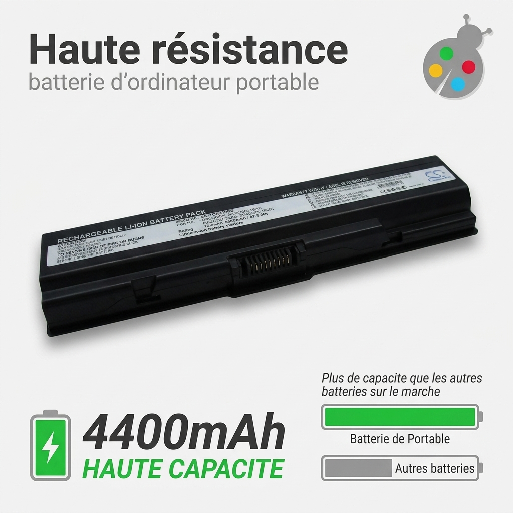Bateria ordenador portatil y notebook toshiba satellite l500 1ur