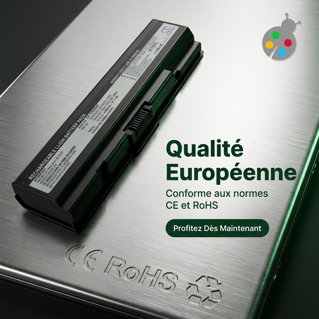 Bateria ordenador portatil y notebook toshiba satellite l500 1ur