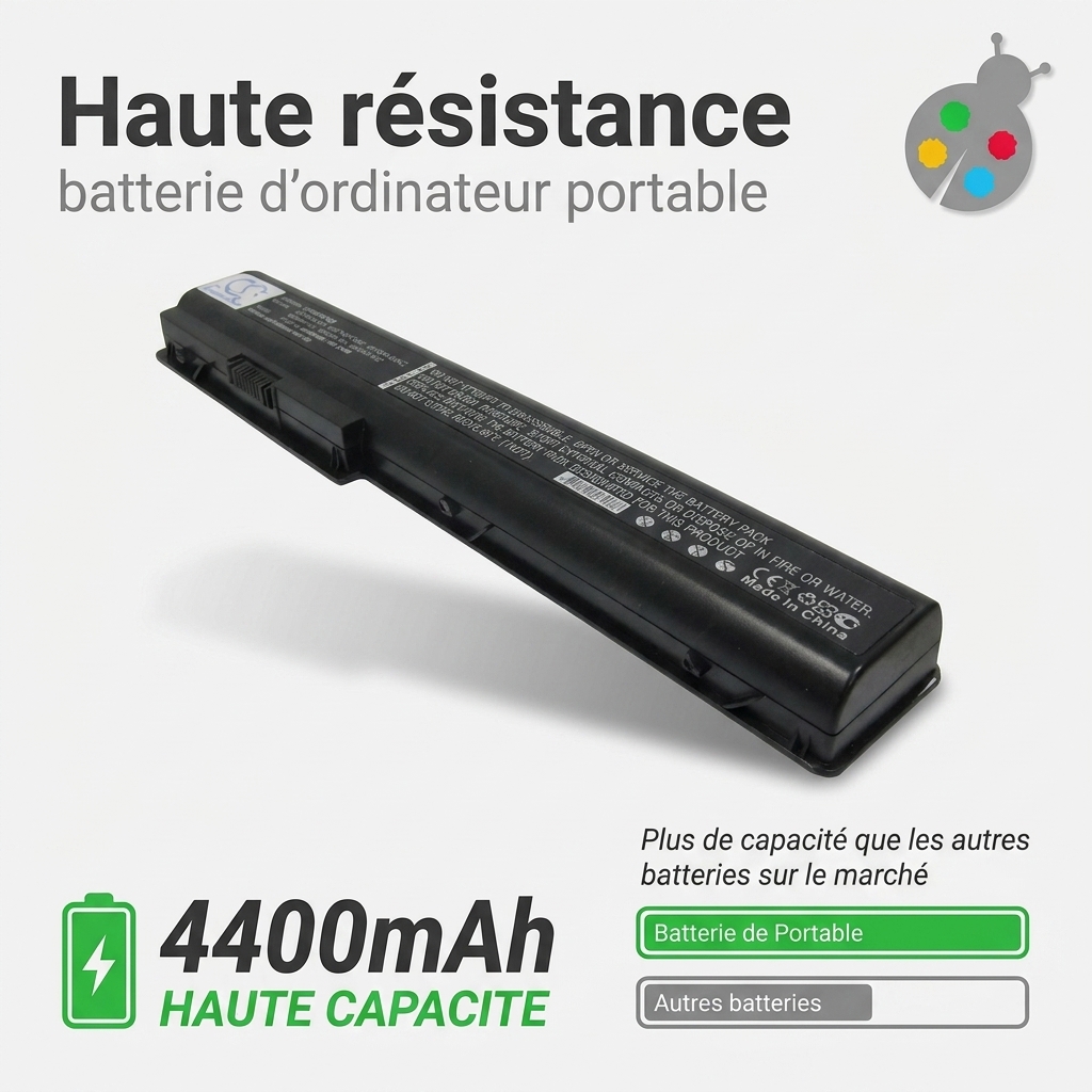 Bateria ordenador portatil y notebook hp pavilion dv7 1150ef