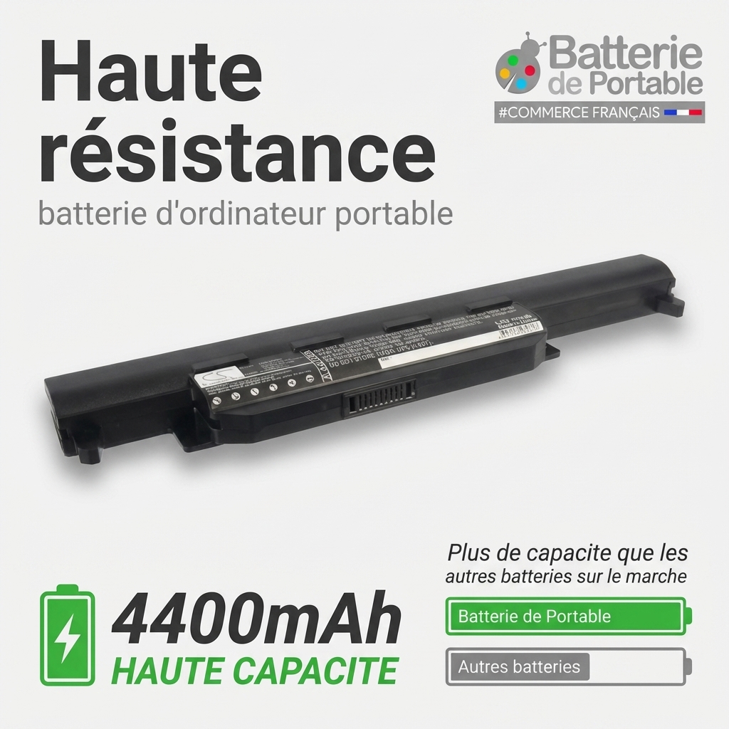 Bateria ordenador portatil y notebook asus k45vm