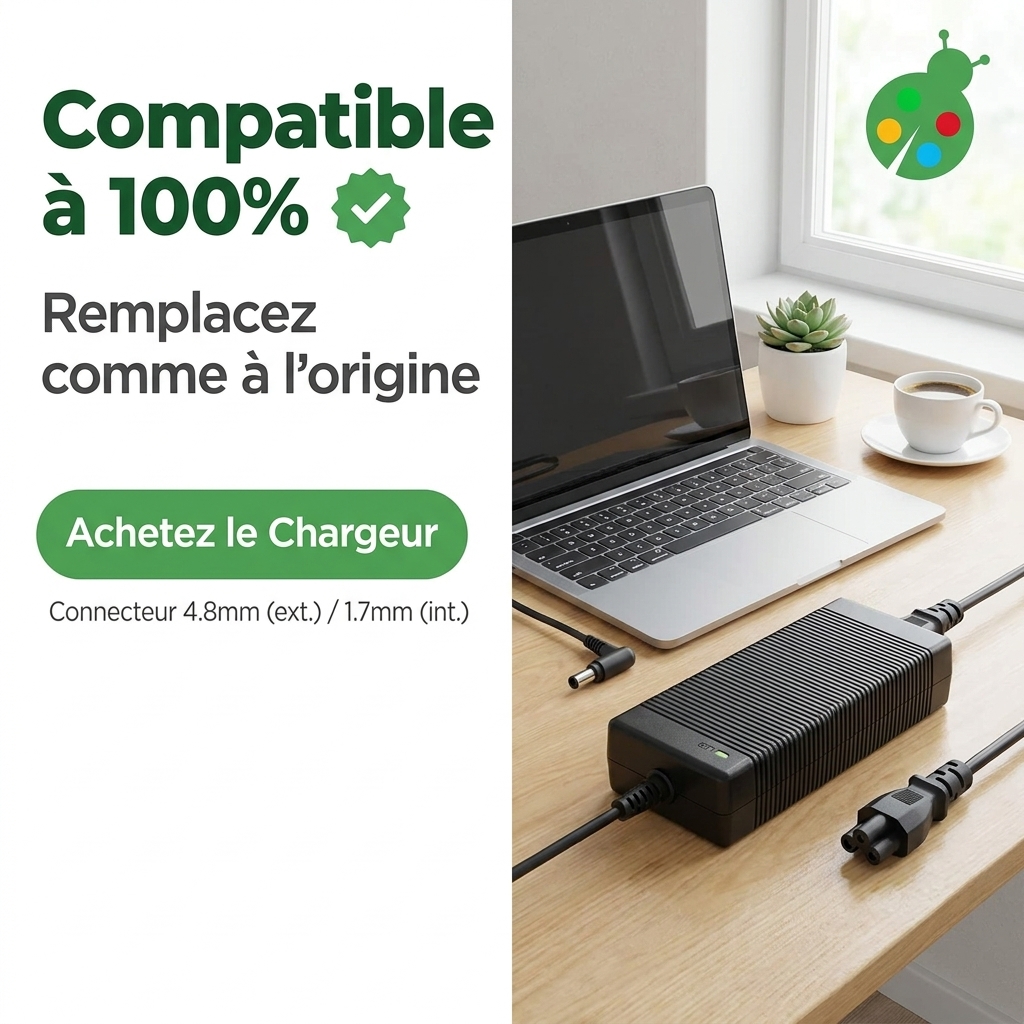 Cargador ordenador portatil y notebook hp  pavilion 15 b150ef
