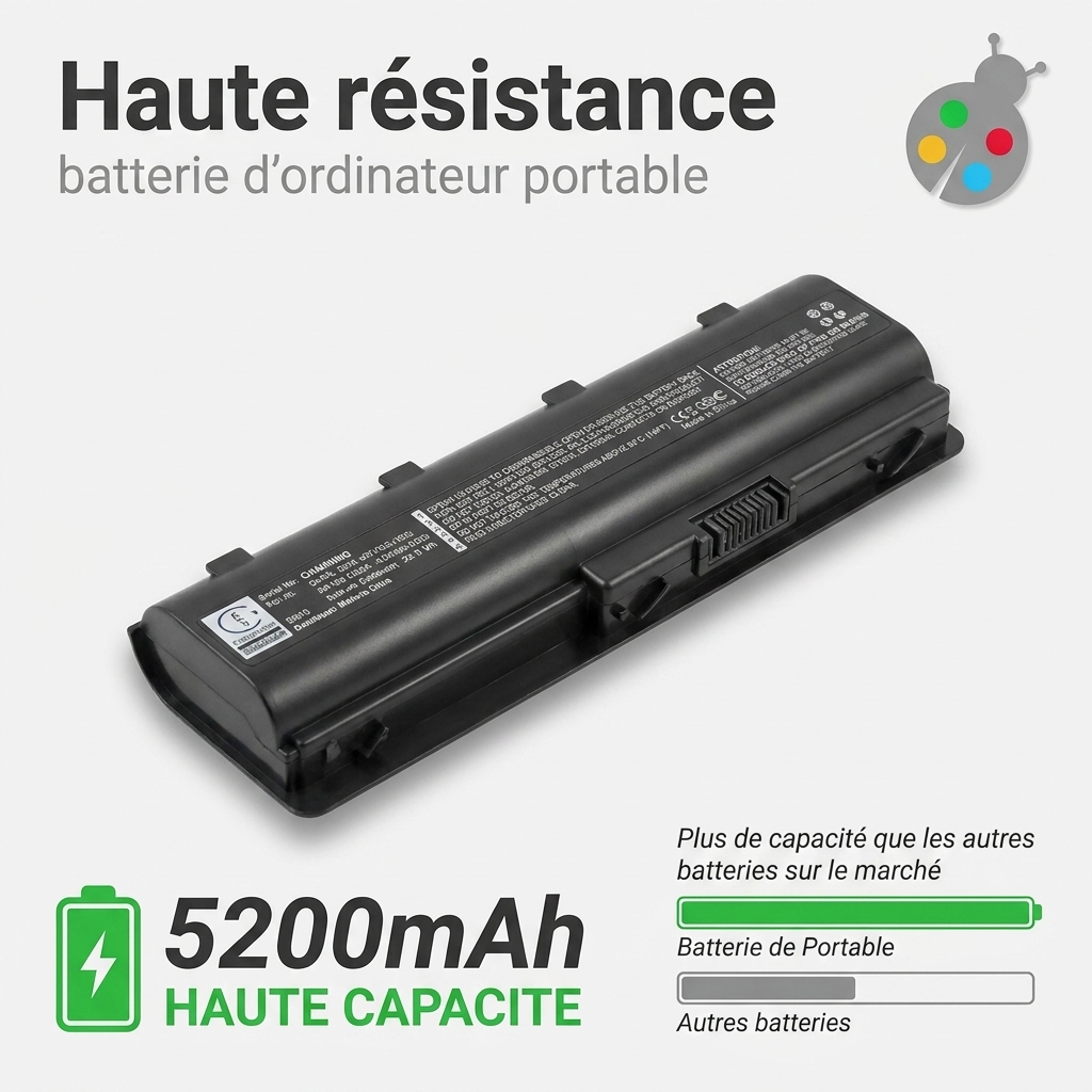 Bateria ordenador portatil y notebook hp pavilion dv7 6070ss