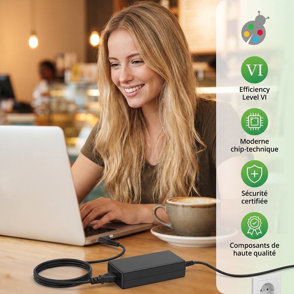 Cargador ordenador portatil y notebook dell xps 13 p54g002