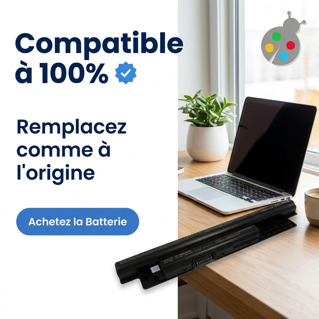 Bateria ordenador portatil y notebook dell inspiron 17 3721 3737