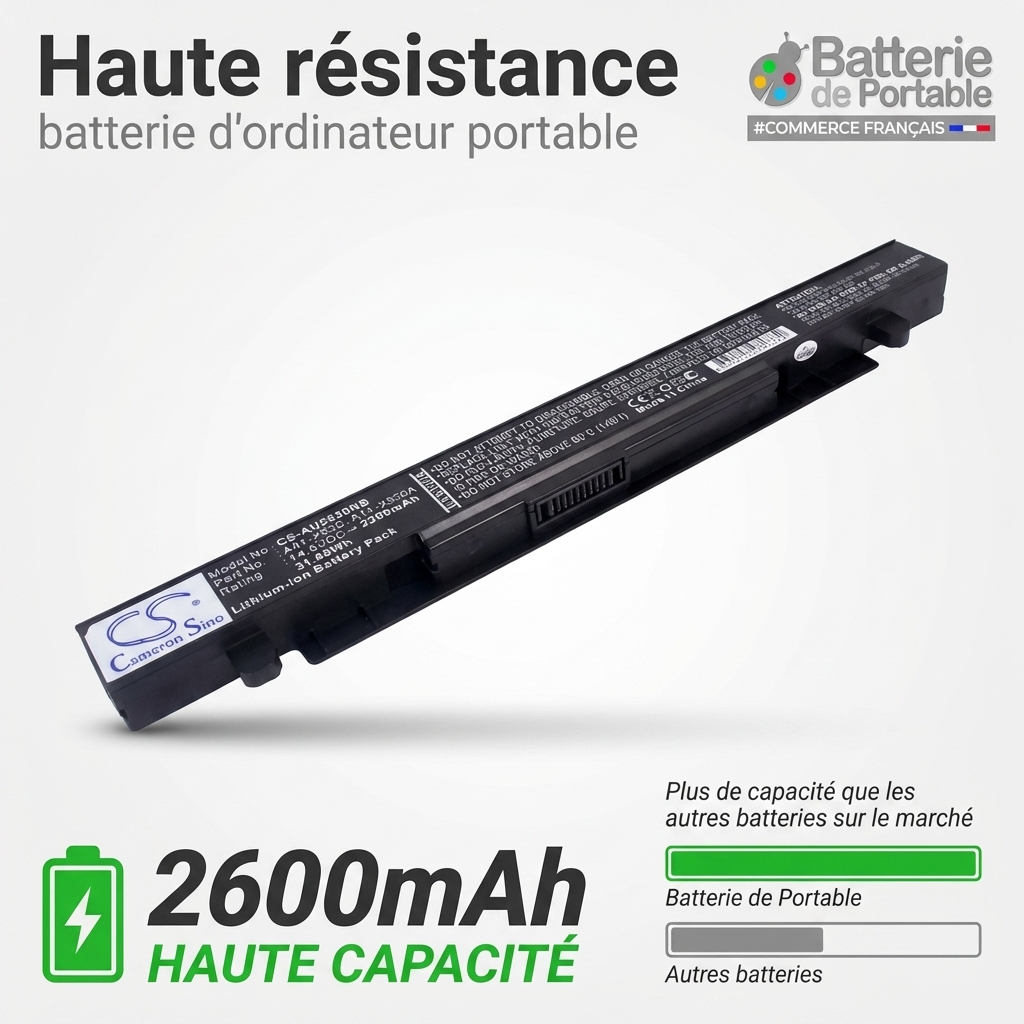 Bateria ordenador portatil y notebook asus r510jx dm225t