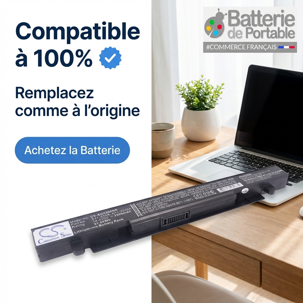 Bateria ordenador portatil y notebook asus r510jx dm225t