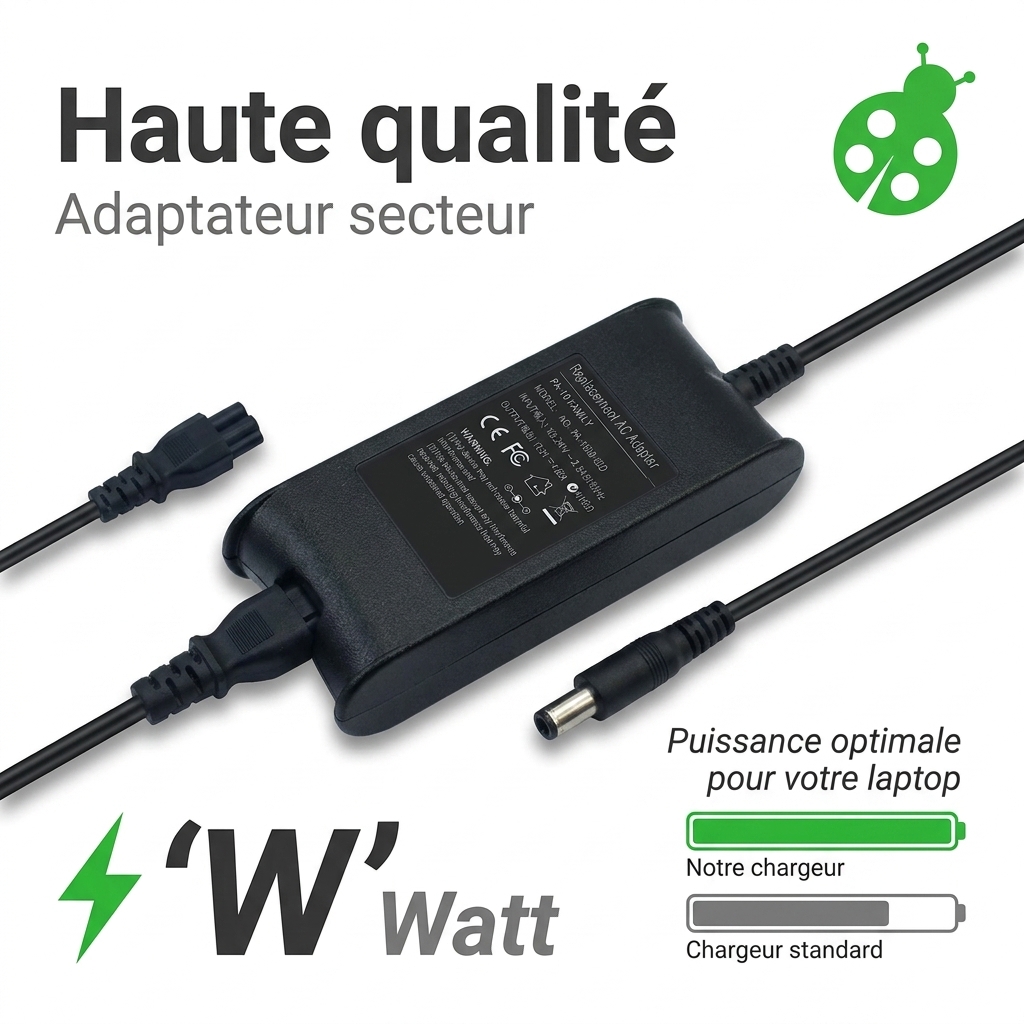 Cargador ordenador portatil y notebook dell latitude e6220