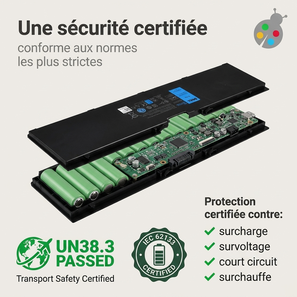 Bateria ordenador portatil y notebook dell latitude e7450